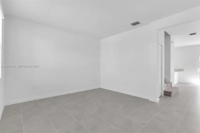 a view of empty room