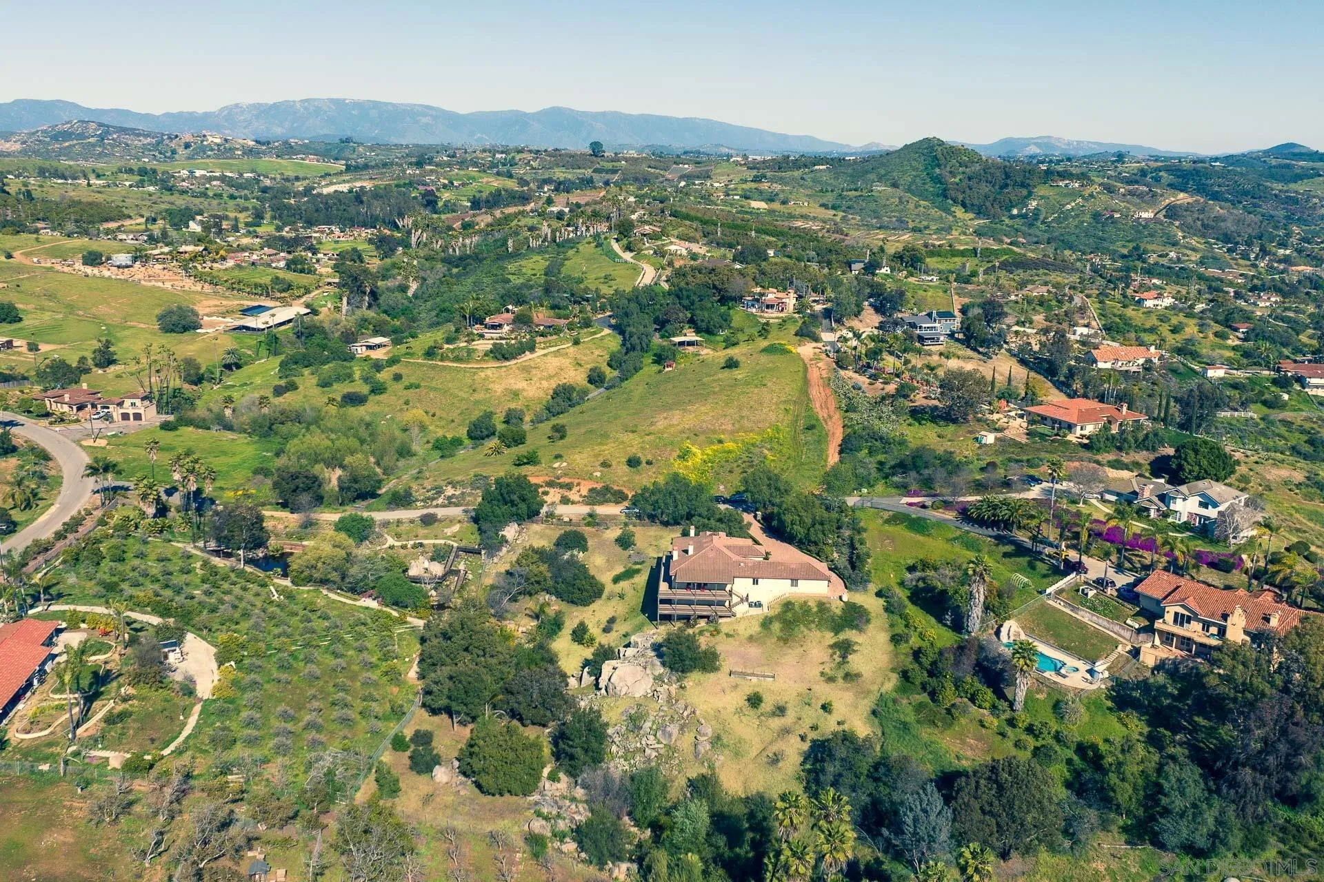 31781 Wrightwood Road Bonsall, CA 92003 - Photo 45 of 46 a view of city and mountain
