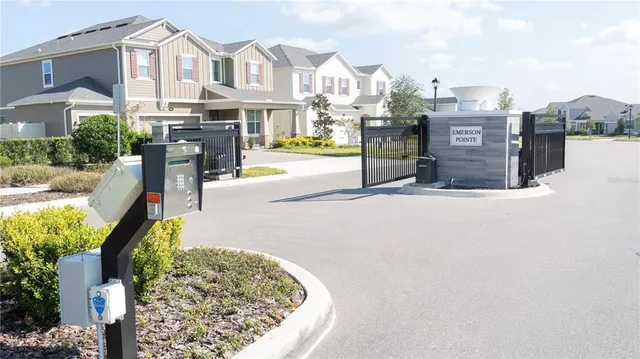 a view of a city with tall buildings