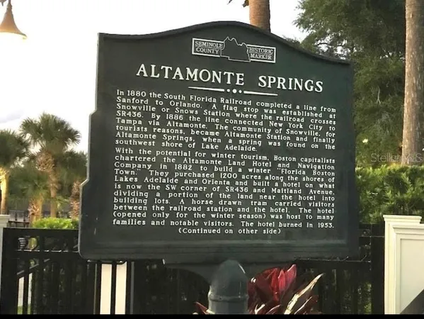 a view of a sign board