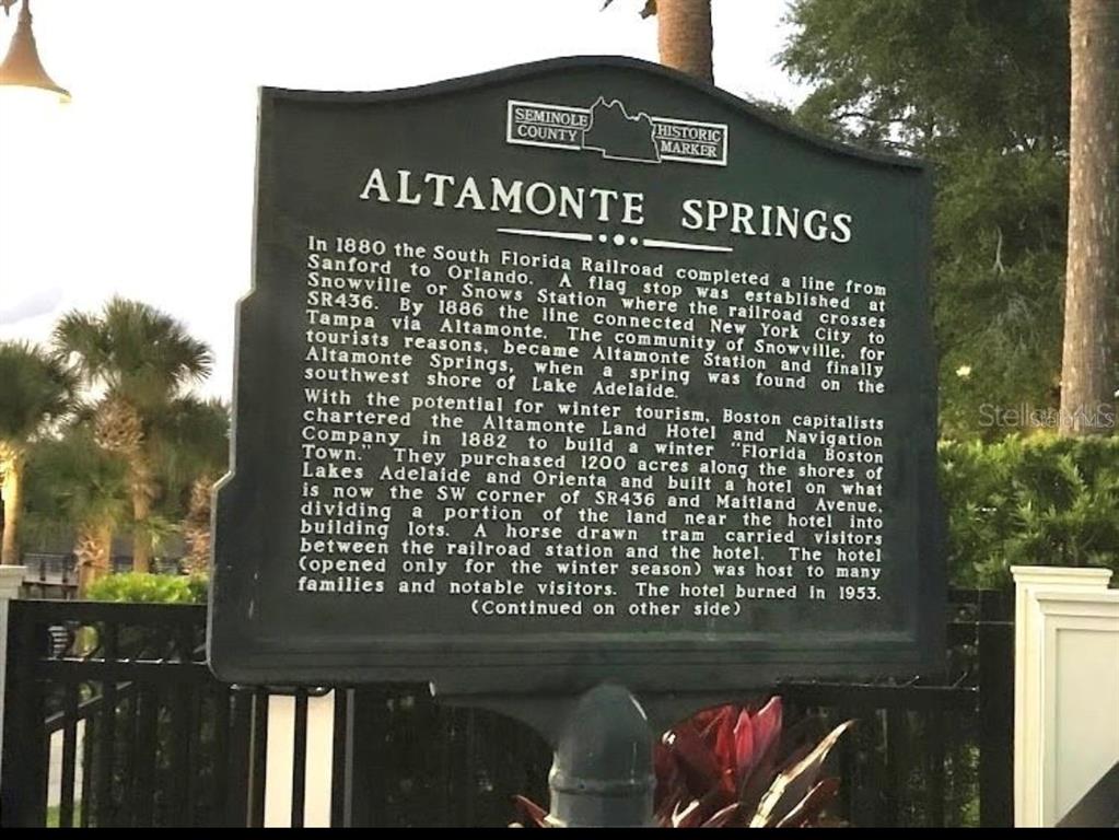 600 Cranes Way, Unit 204 Altamonte Springs, FL 32701 - Photo 22 of 26 a view of a sign board