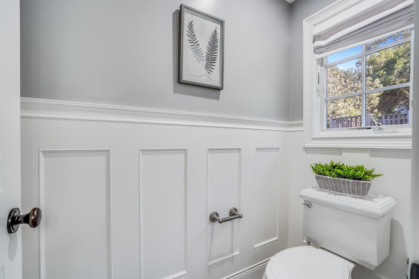 1481 Brookmill Road Los Altos, CA 94024 - Photo 27 of 55 a white toilet sitting next to a window