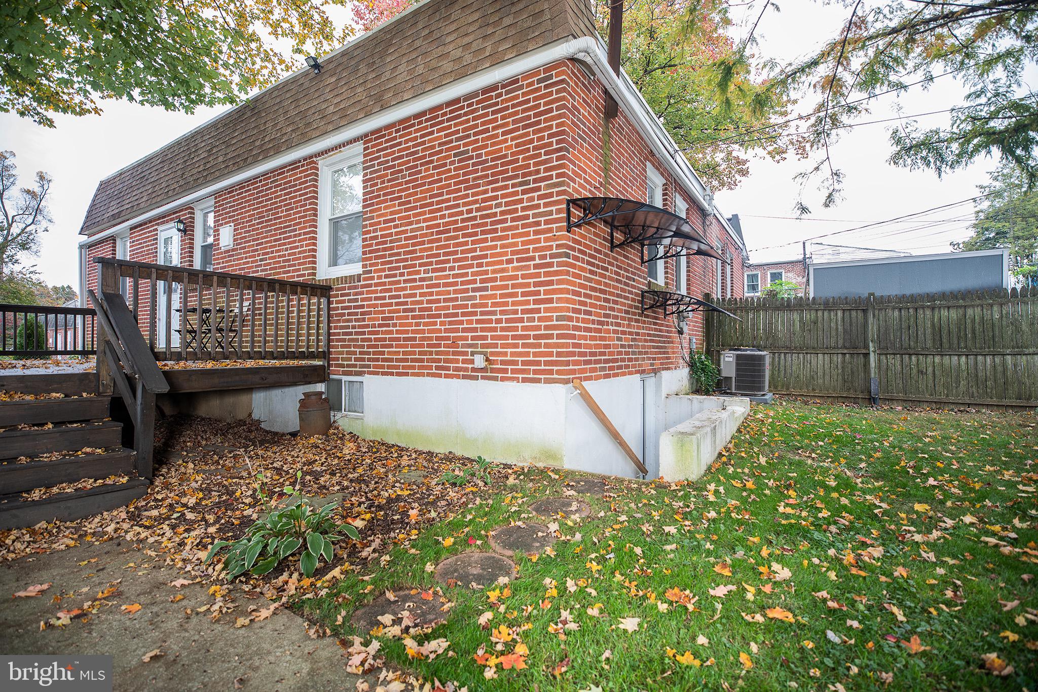 237 Miner Street Malvern, PA 19355 - Photo 30 of 35 Sidewalk Leads from Deck to Parking Area