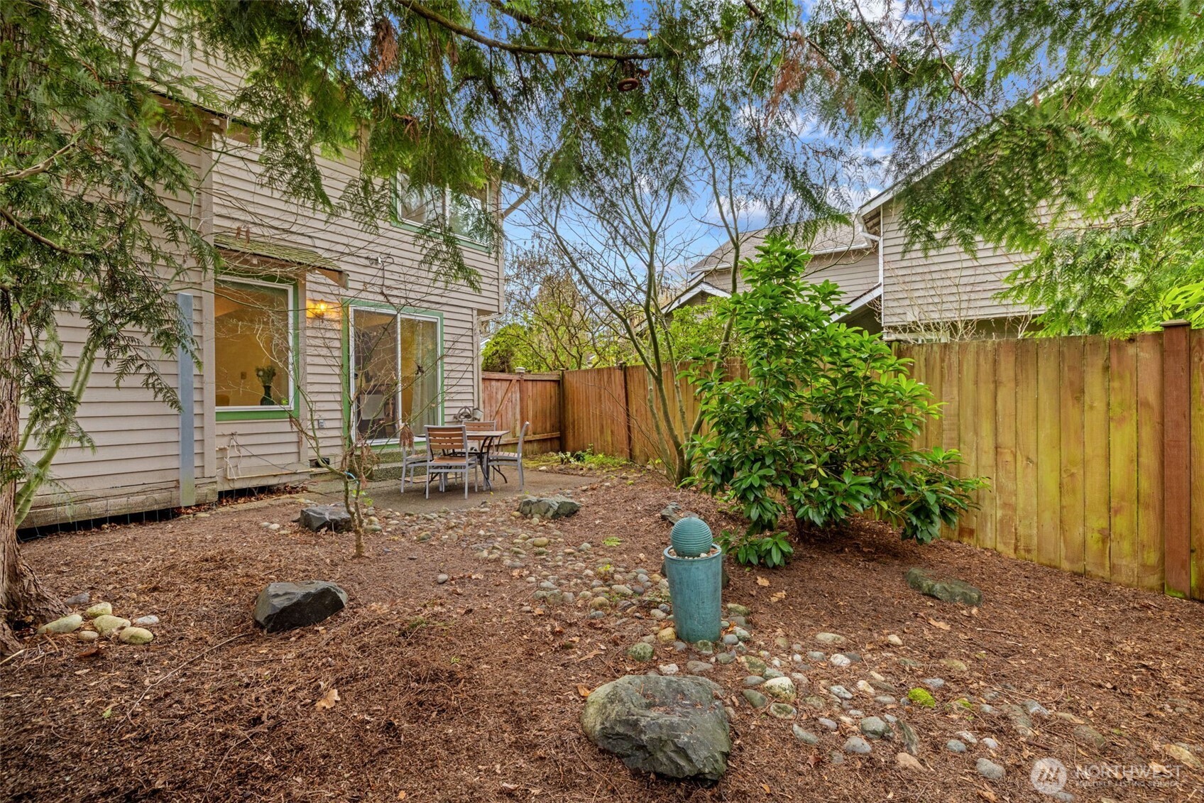 18429 20th Drive Southeast Bothell, WA 98012 - Photo 22 of 26 a backyard of a house with yard and outdoor seating