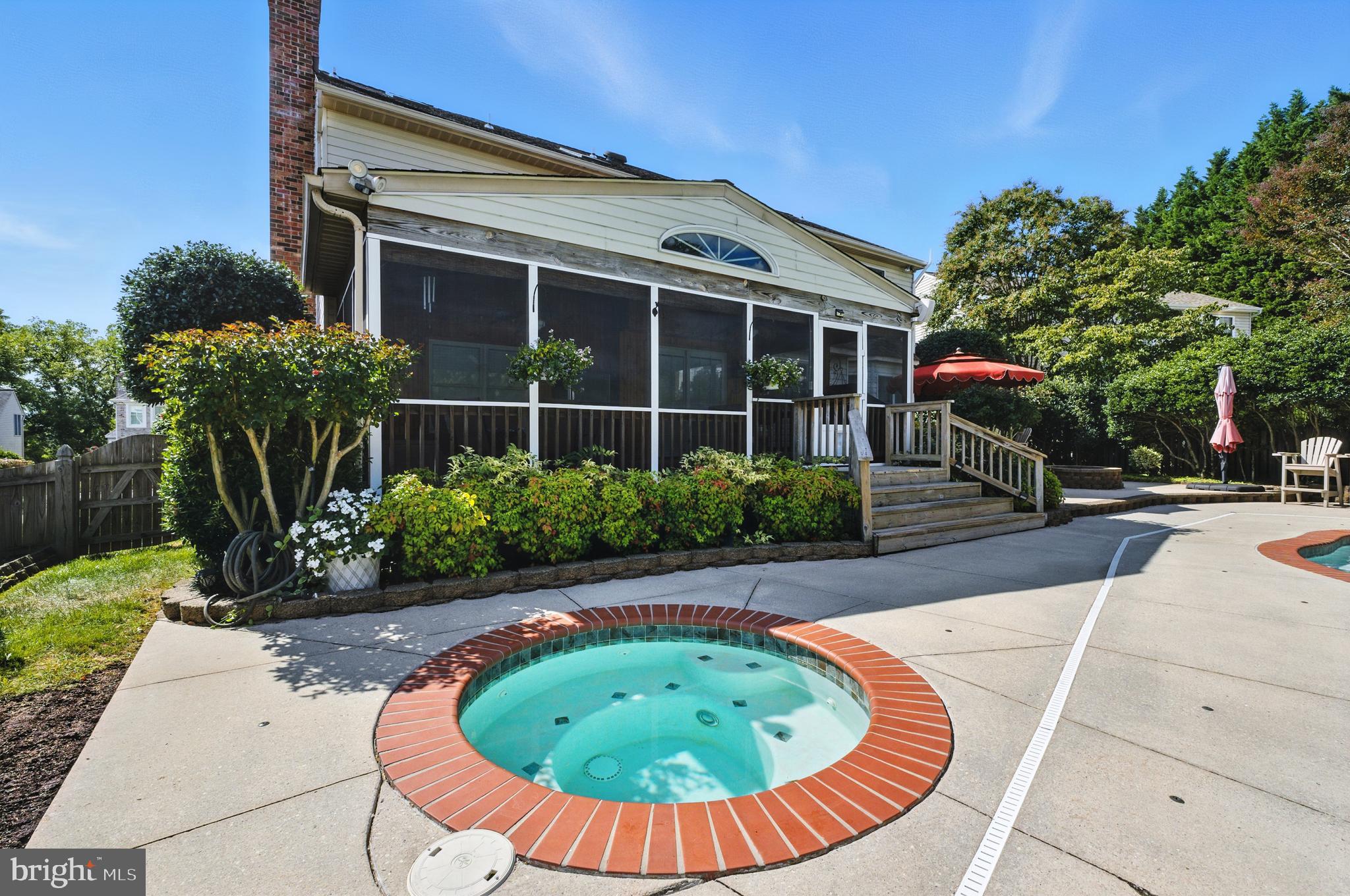 2605 Colpepper Road Abingdon, MD 21009 - Photo 19 of 95 a view of a house with a swimming pool