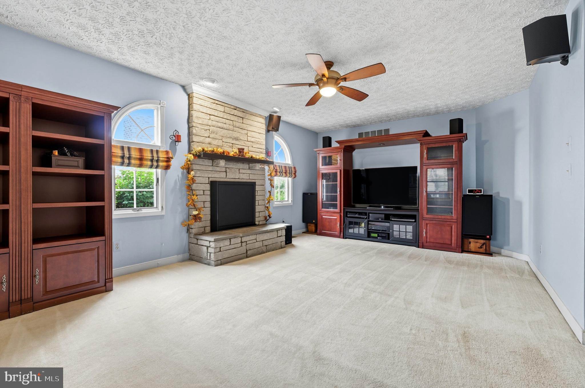2605 Colpepper Road Abingdon, MD 21009 - Photo 29 of 95 a living room with furniture and a flat screen tv