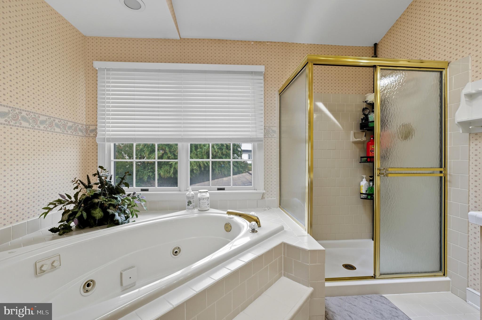 2605 Colpepper Road Abingdon, MD 21009 - Photo 50 of 95 a bathroom with a tub a sink and a window