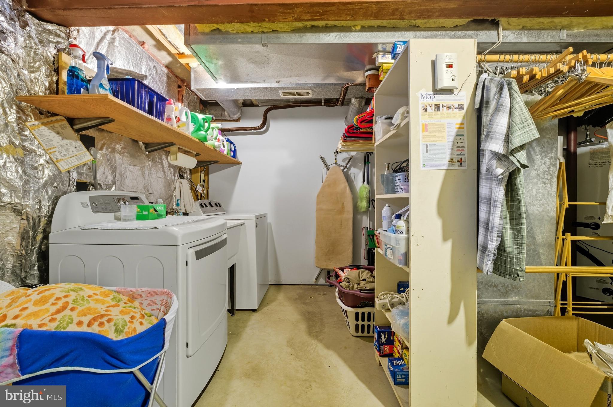 2605 Colpepper Road Abingdon, MD 21009 - Photo 72 of 95 a utility room with dryer and washer