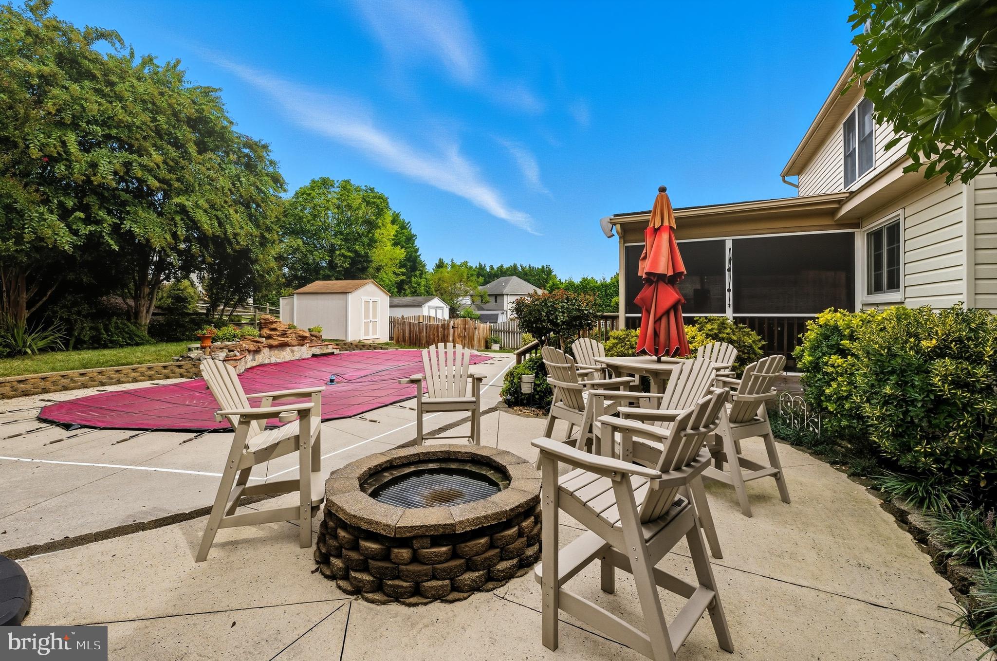 2605 Colpepper Road Abingdon, MD 21009 - Photo 78 of 95 a table and chairs with the table in front of it