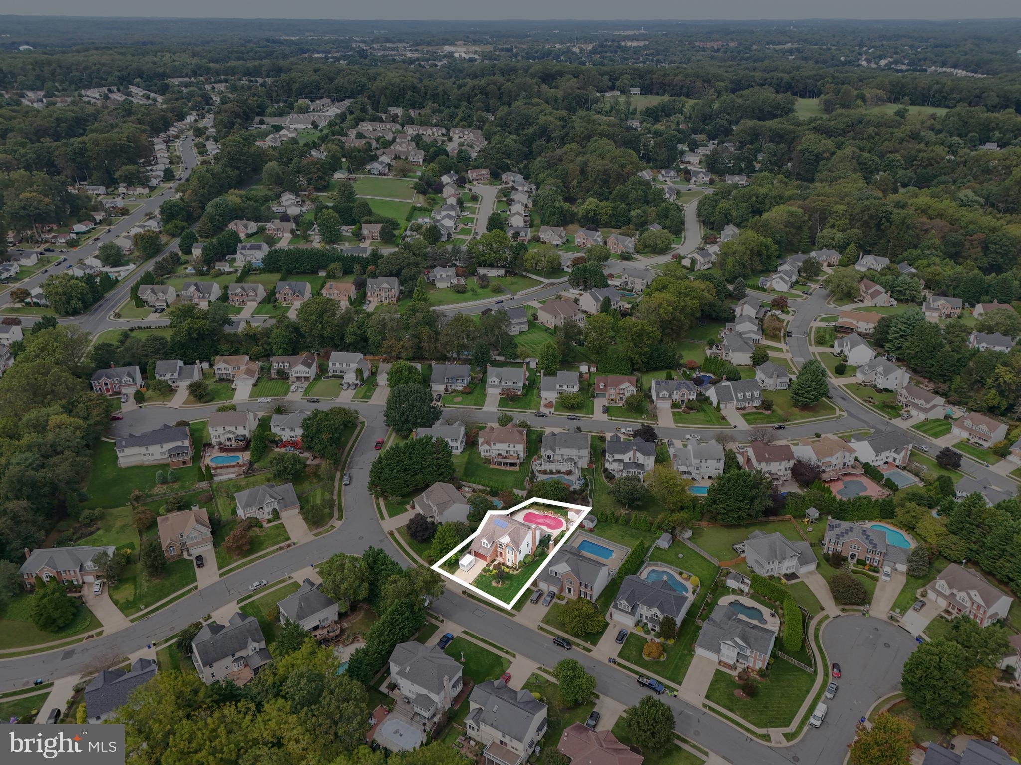 2605 Colpepper Road Abingdon, MD 21009 - Photo 89 of 95 an aerial view of a city