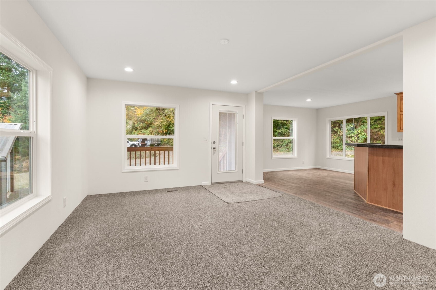 172 Boyd Road Randle, WA 98377 - Photo 11 of 30 a view of an empty room with a window