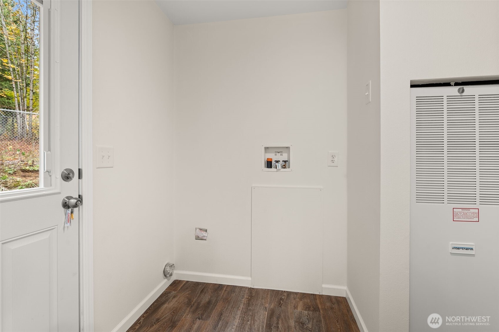 172 Boyd Road Randle, WA 98377 - Photo 24 of 30 a view of a closet area with wooden floor
