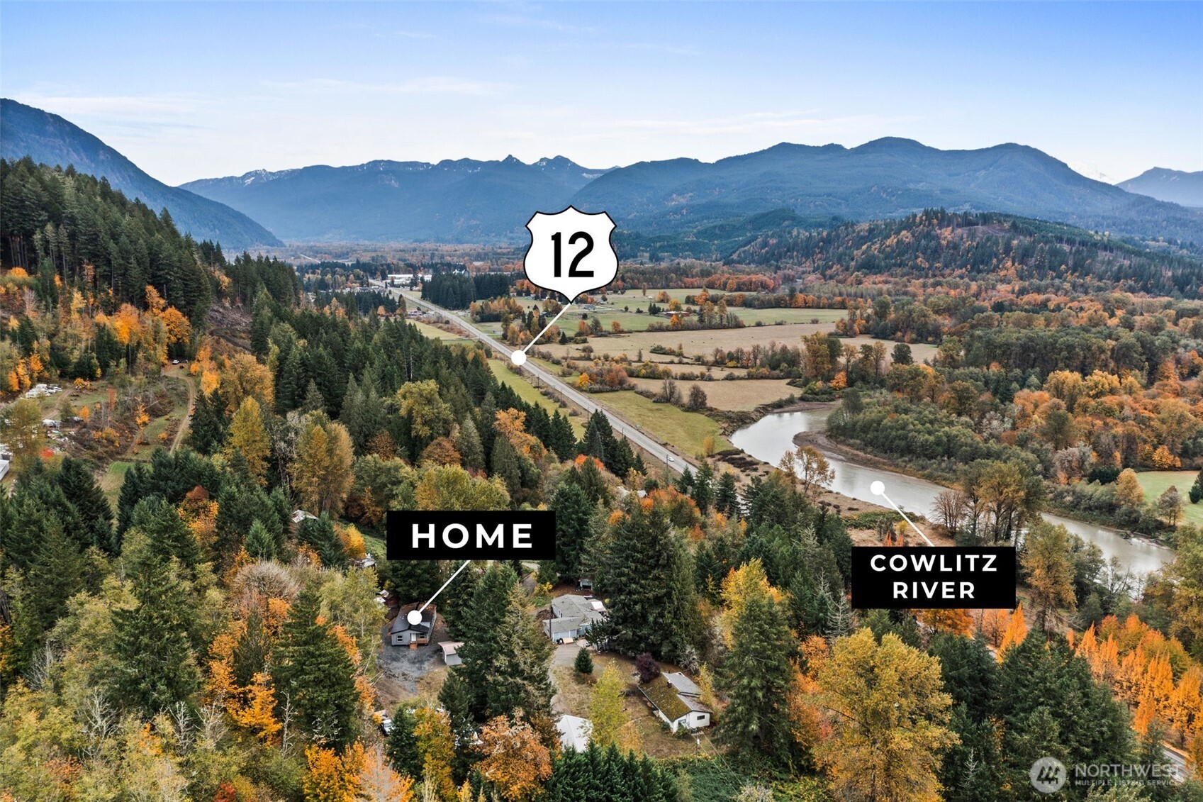 172 Boyd Road Randle, WA 98377 - Photo 5 of 30 a view of a street with a building in the background