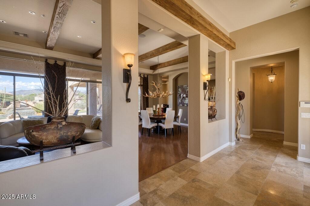 9698 East Vantage Point Road Scottsdale, AZ 85262 - Photo 13 of 74 Entrance to Living/Dining