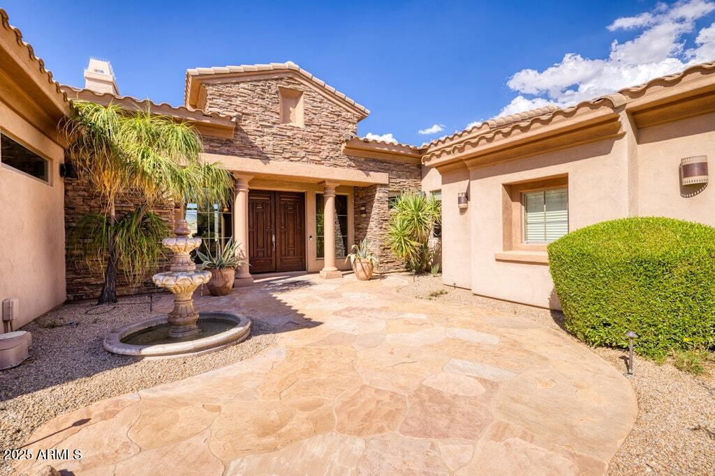 9698 East Vantage Point Road Scottsdale, AZ 85262 - Photo 2 of 74 Front Courtyard