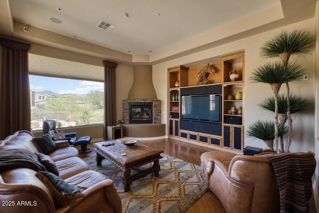9698 East Vantage Point Road Scottsdale, AZ 85262 - Photo 25 of 74 Great Room w Fireplace