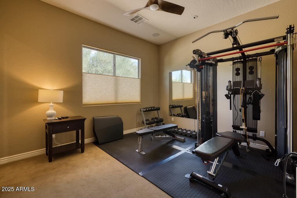 9698 East Vantage Point Road Scottsdale, AZ 85262 - Photo 46 of 74 Workout Room/3rd Guest Room