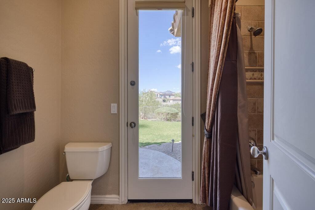 9698 East Vantage Point Road Scottsdale, AZ 85262 - Photo 55 of 74 Poolside Bathroom Shower