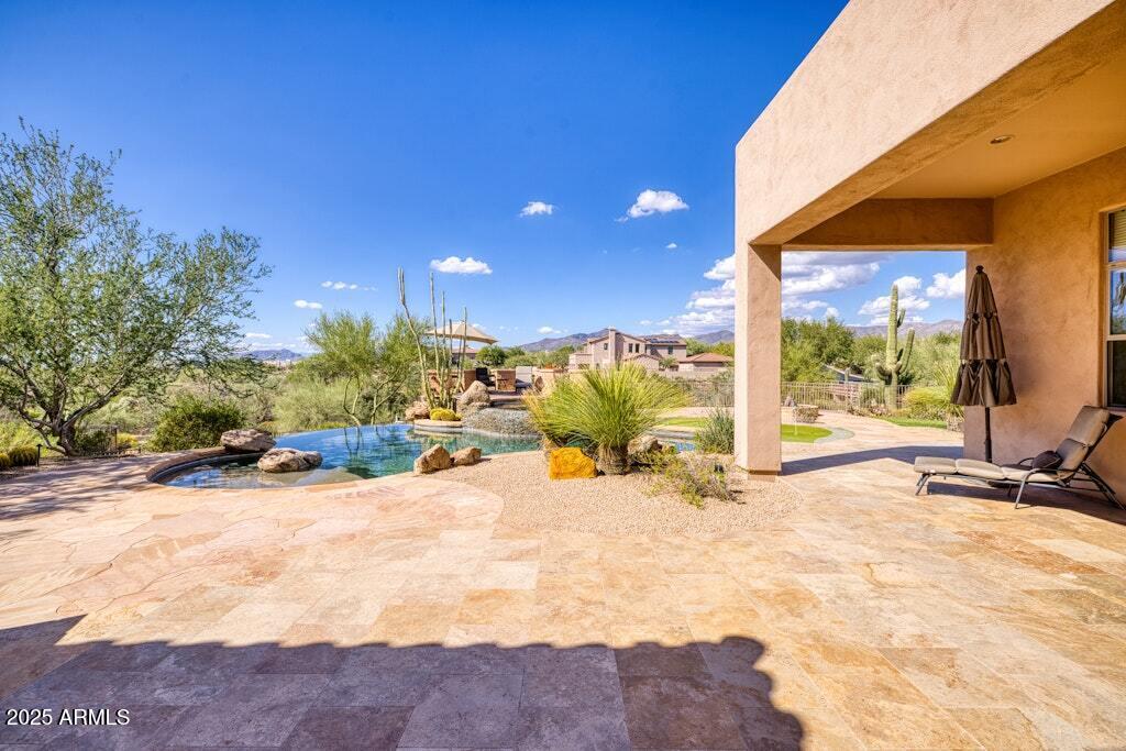 9698 East Vantage Point Road Scottsdale, AZ 85262 - Photo 57 of 74 Huge Patio