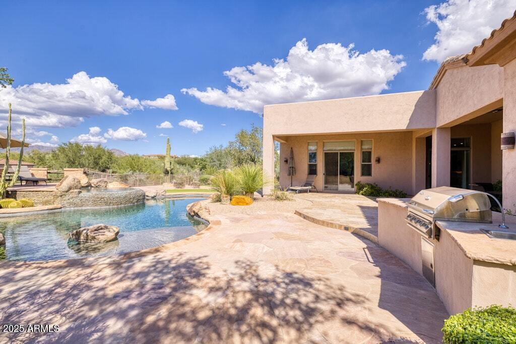 9698 East Vantage Point Road Scottsdale, AZ 85262 - Photo 58 of 74 Built in BBQ