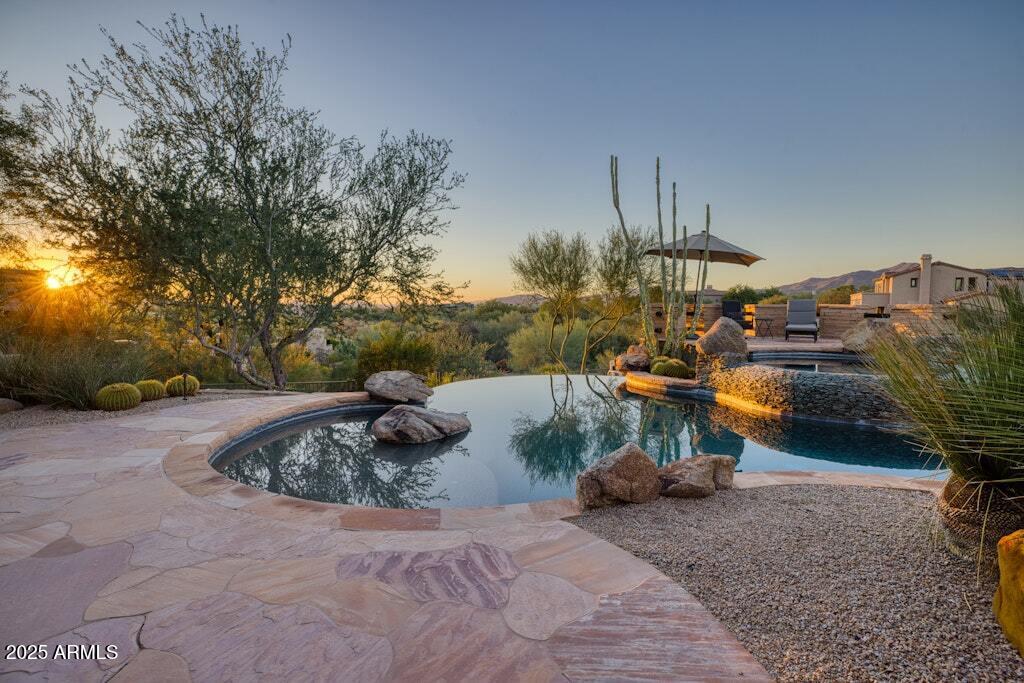 9698 East Vantage Point Road Scottsdale, AZ 85262 - Photo 65 of 74 Twilight in the Desert