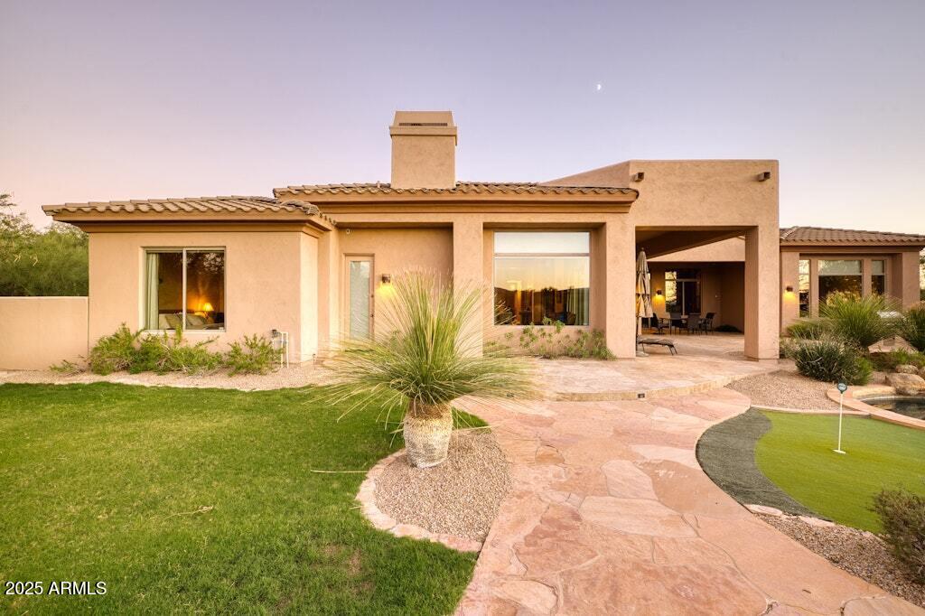 9698 East Vantage Point Road Scottsdale, AZ 85262 - Photo 68 of 74 Back of Home View