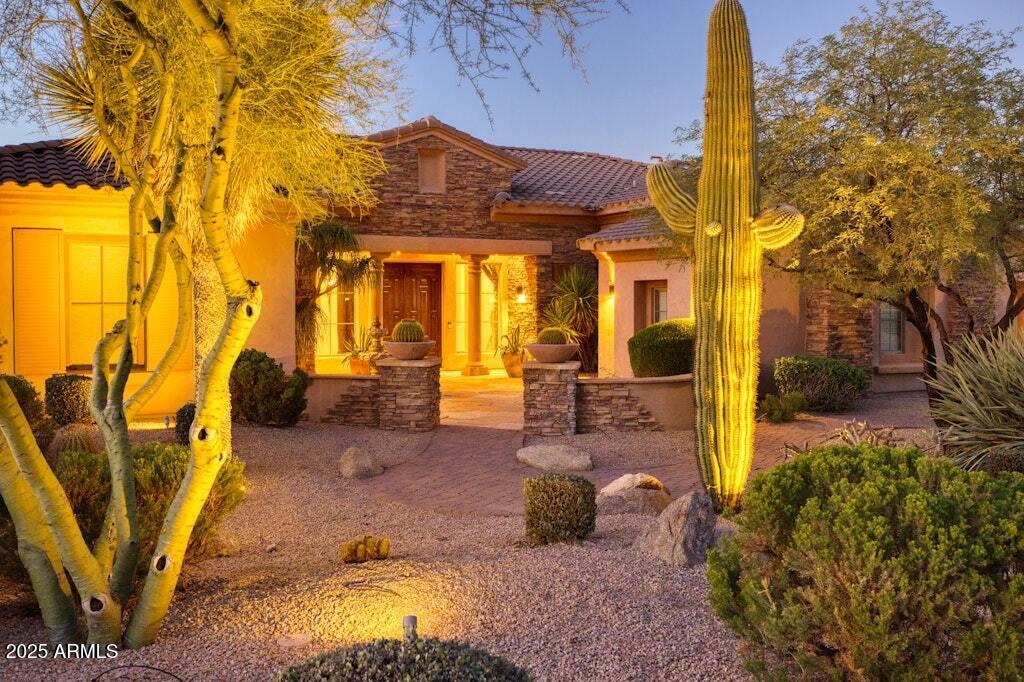 9698 East Vantage Point Road Scottsdale, AZ 85262 - Photo 7 of 74 View from Road