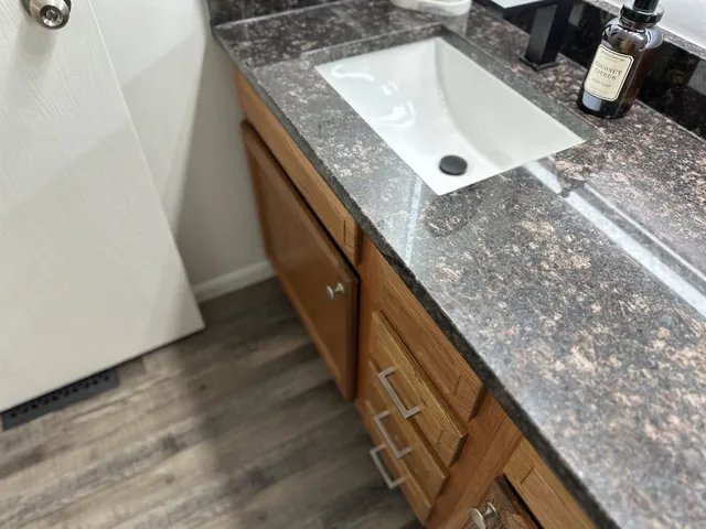 a view of swimming pool from a balcony