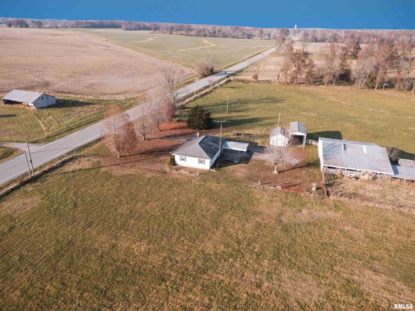 15546 Pittsburg Road Pittsburg, IL 62974 - Photo 47 of 48 a view of a lake with outdoor space