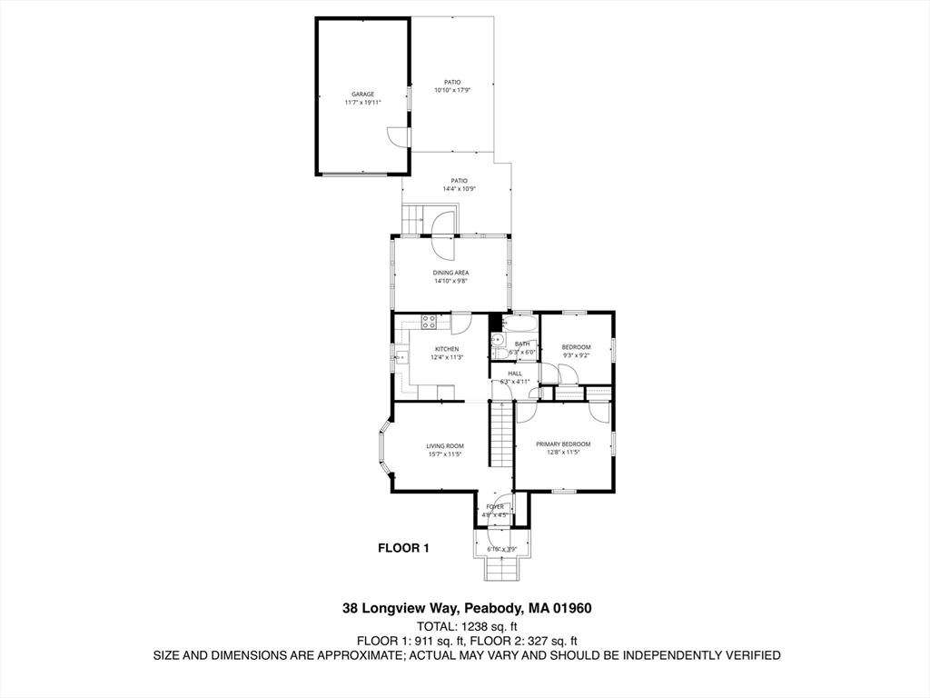38 Longview Way Peabody, MA 01960 - Photo 40 of 42 a picture of a room with a white wall