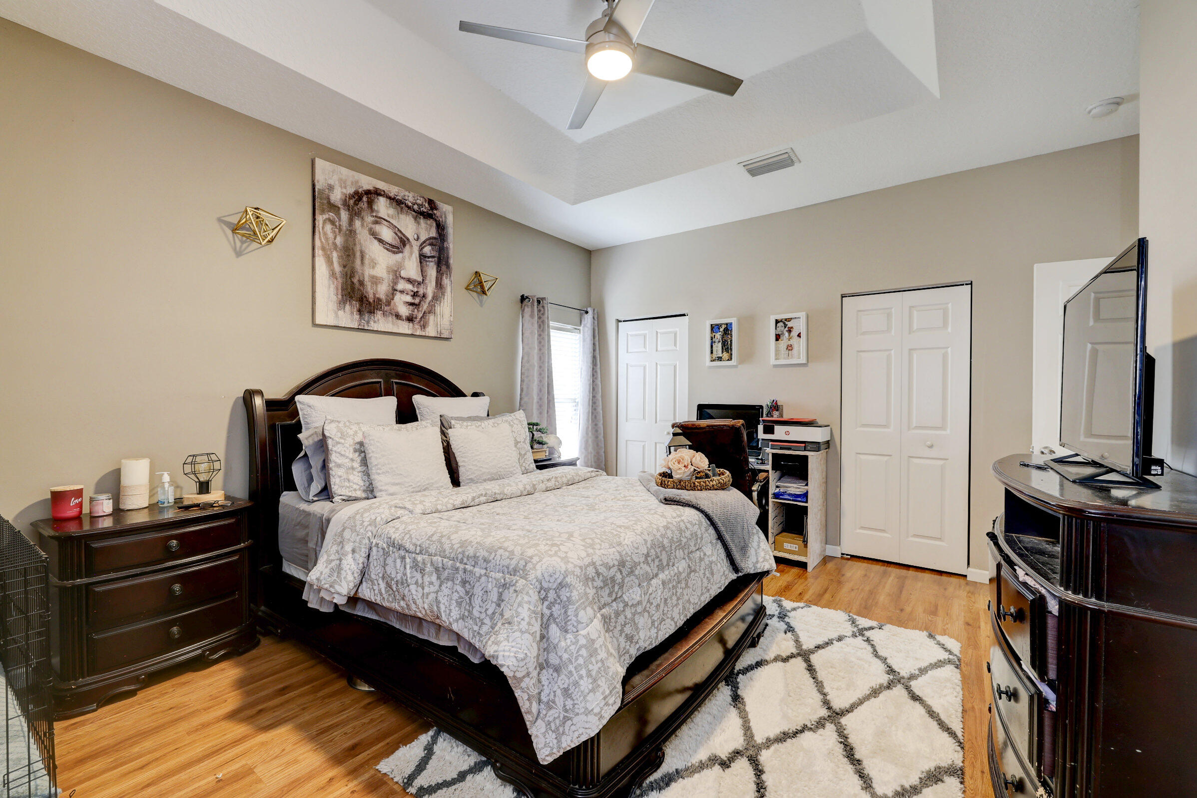 2481 Southwest Roney Road Port St. Lucie, FL 34953 - Photo 19 of 38 master ceiling fan