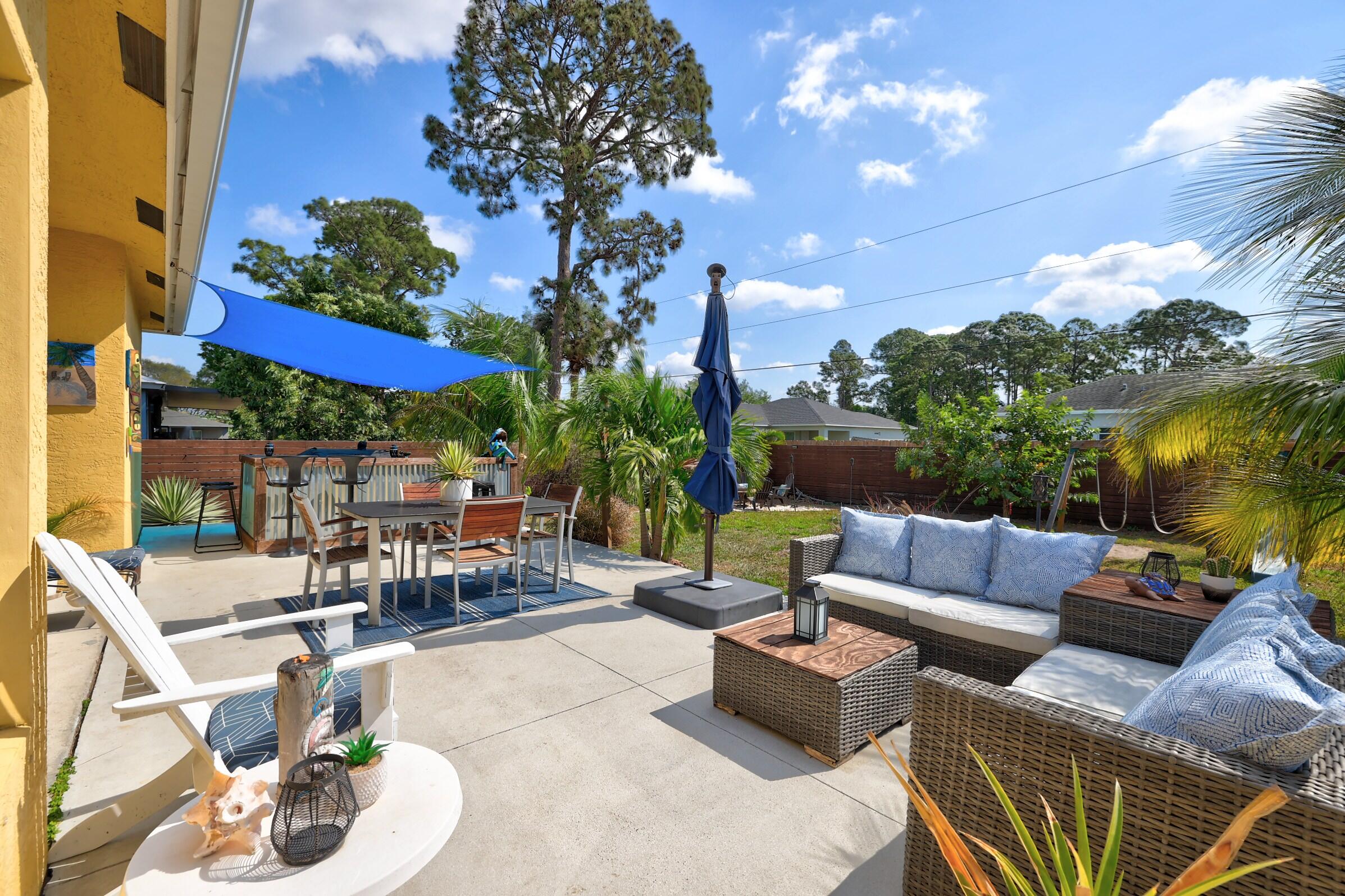 2481 Southwest Roney Road Port St. Lucie, FL 34953 - Photo 25 of 38 backyard area