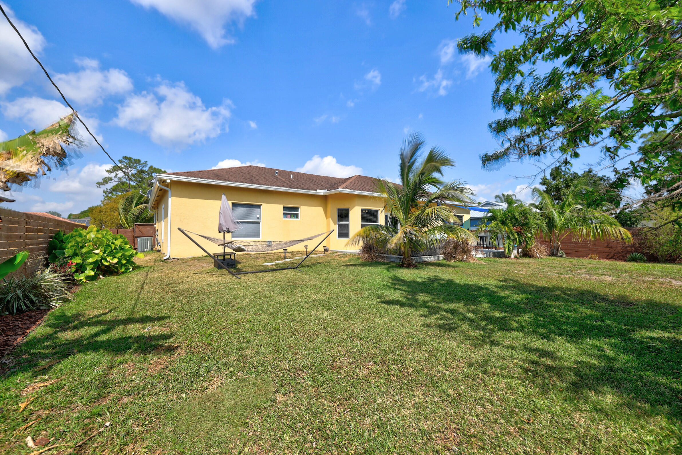 2481 Southwest Roney Road Port St. Lucie, FL 34953 - Photo 30 of 38 whole backyard
