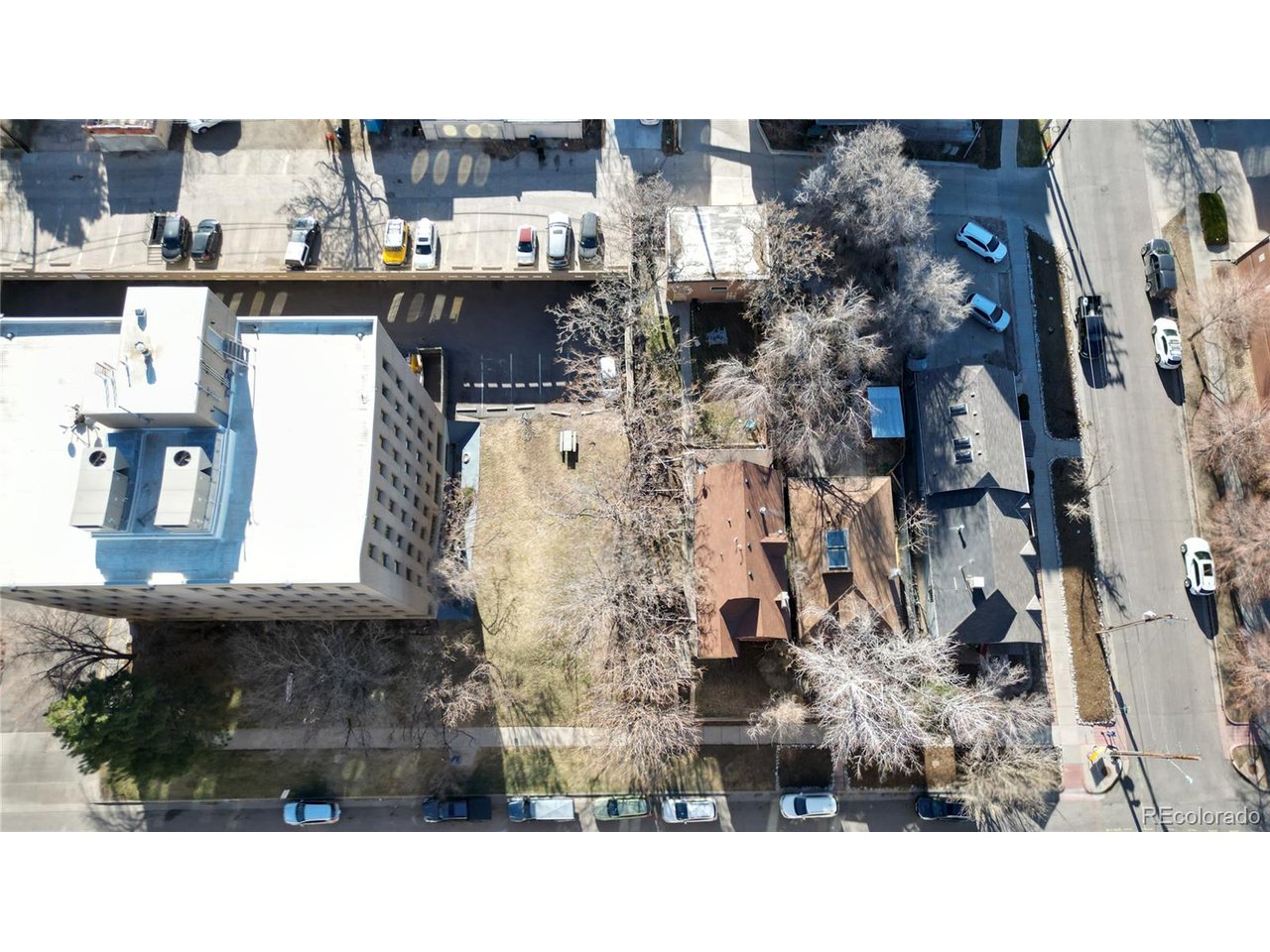 2743 Bryant Street Denver, CO 80211 - Photo 2 of 24 a black and white photo of a city