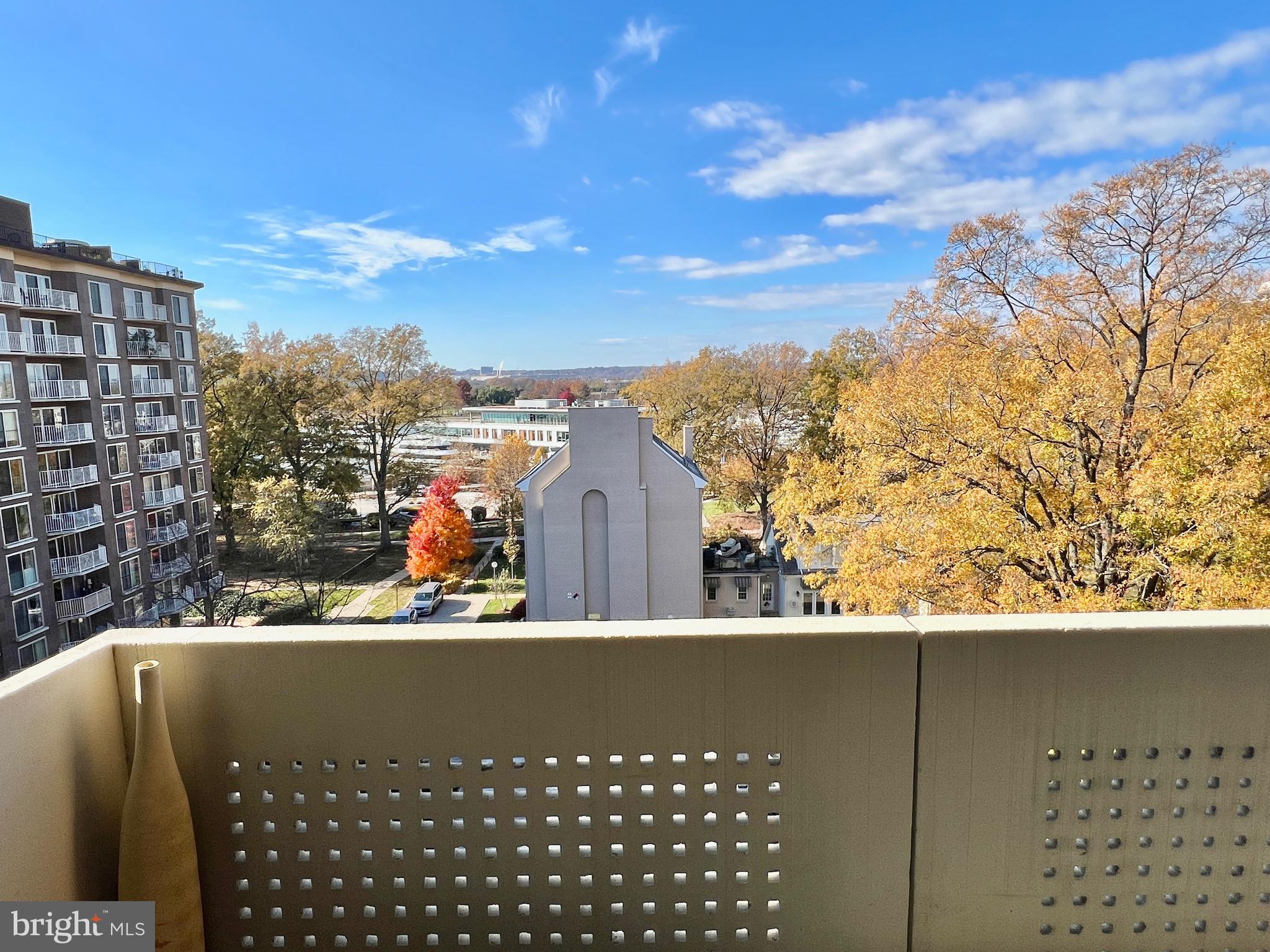 429 N Street Southwest, Unit S510 Washington, DC 20024 - Photo 25 of 45 a view of a balcony with city view