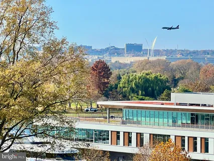 a view of a city with tall buildings