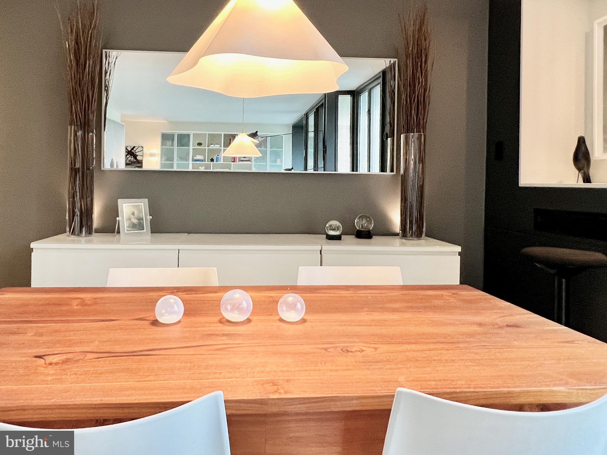 429 N Street Southwest, Unit S510 Washington, DC 20024 - Photo 9 of 45 a bathroom with a sink and a mirror