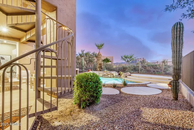 a view of an outdoor space and yard