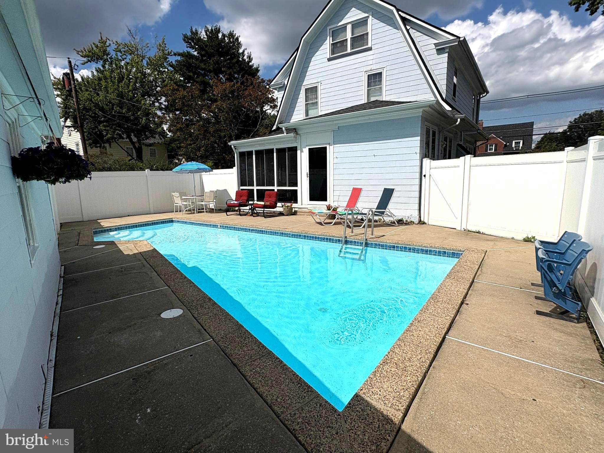 400 Maple Avenue Haddonfield, NJ 08033 - Photo 24 of 31 a view of swimming pool with a patio