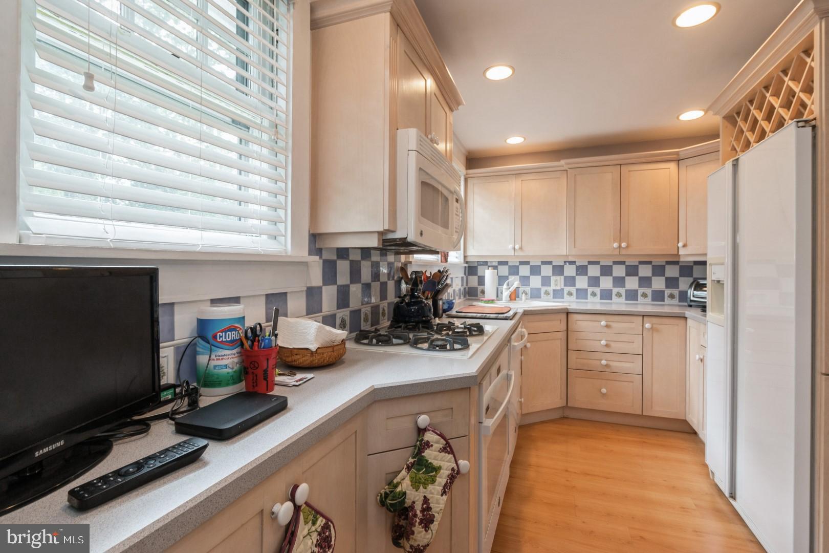 400 Maple Avenue Haddonfield, NJ 08033 - Photo 9 of 31 a kitchen with lots of counter top space and a window