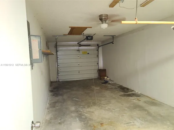 a view of a small space