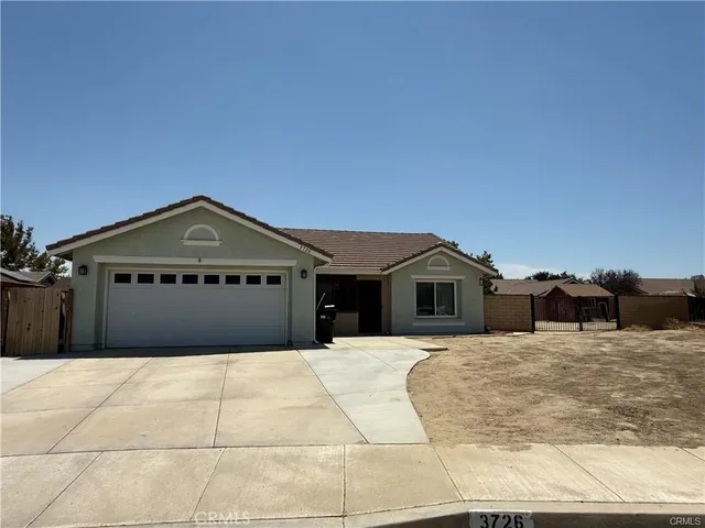 $2,500 | 3726 Garnet Avenue, Rosamond, CA 93560
