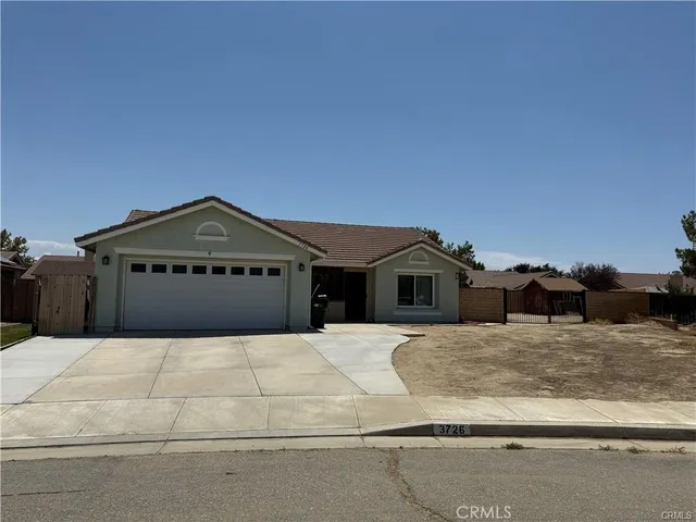 $2,500 | 3726 Garnet Avenue, Rosamond, CA 93560