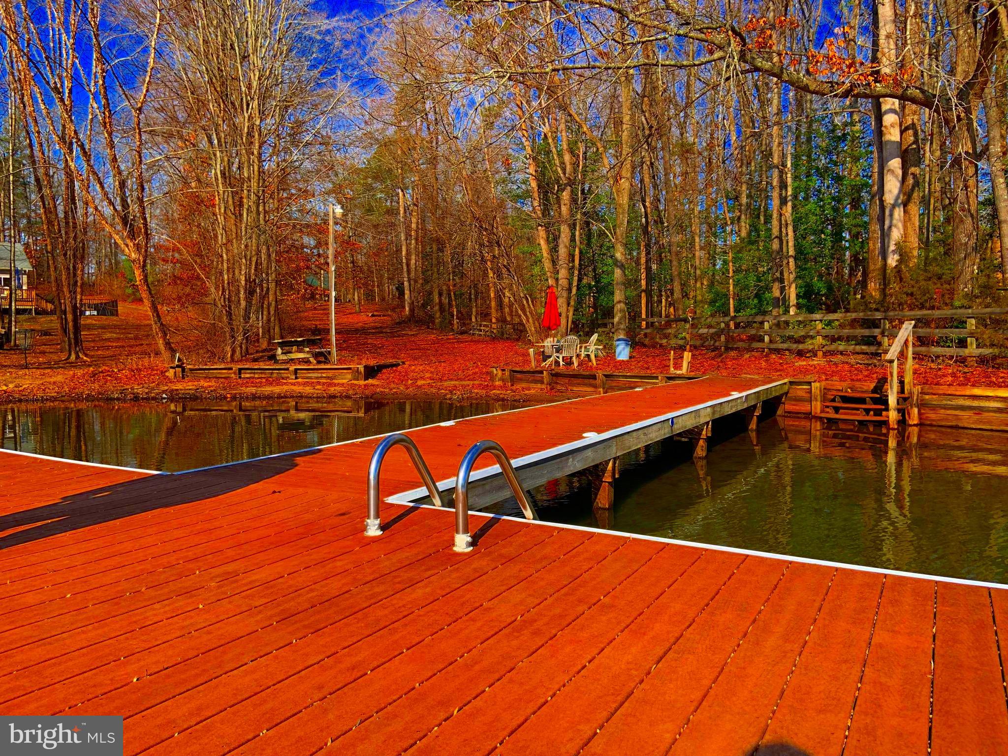 View of lot from dock