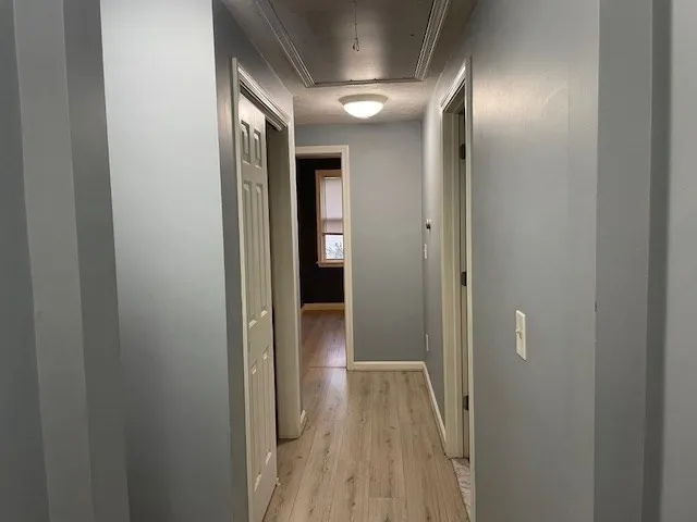 a view of entryway and hall