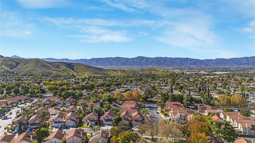 3670 Windstorm Way Riverside, CA 92503 - Photo 36 of 43 an aerial view of residential house and green space