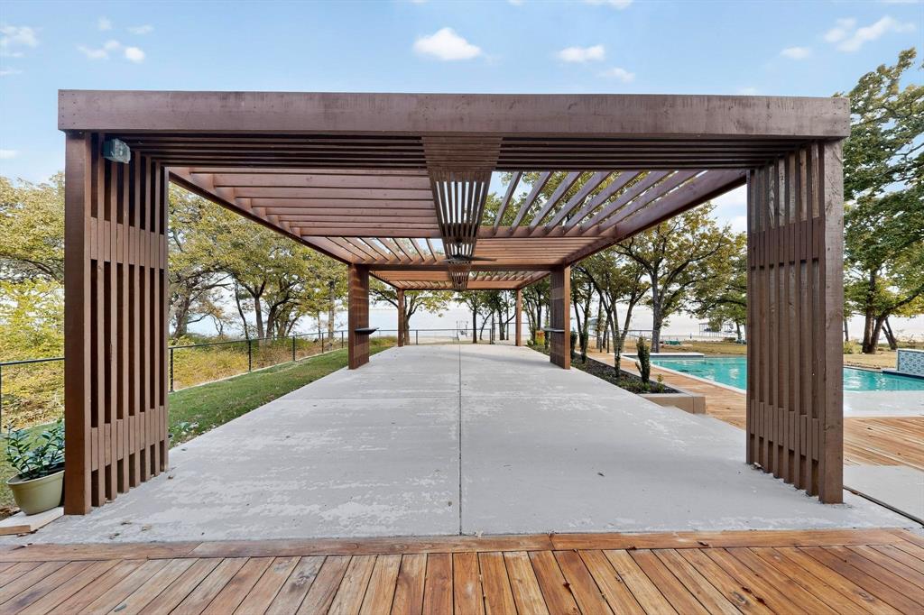 8839 Southern Shore Kemp, TX 75143 - Photo 30 of 40 a view of porch with a patio