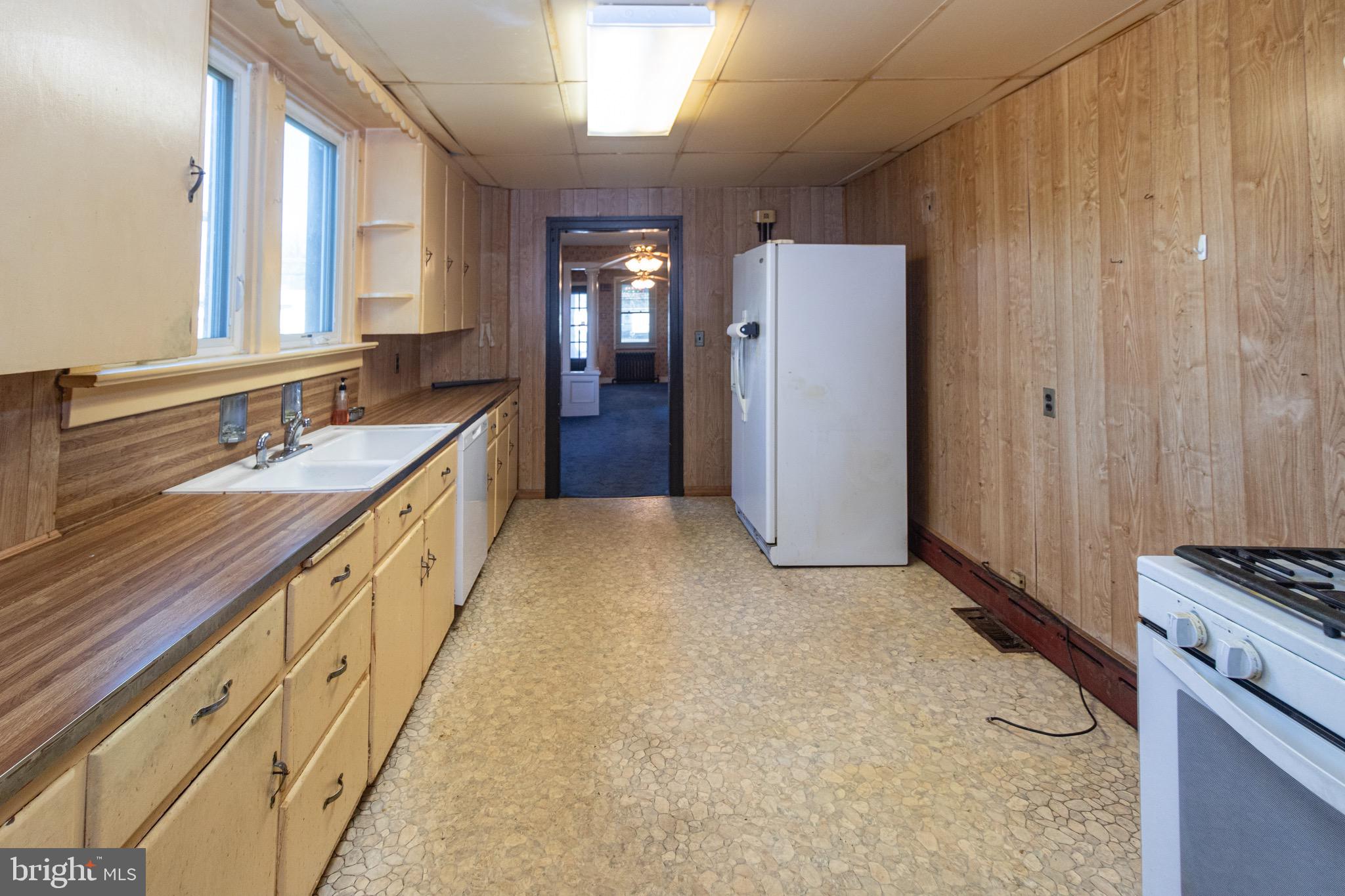 178 Mill Street Mount Holly, NJ 08060 - Photo 9 of 35 a spacious bathroom with a double vanity sink and a mirror