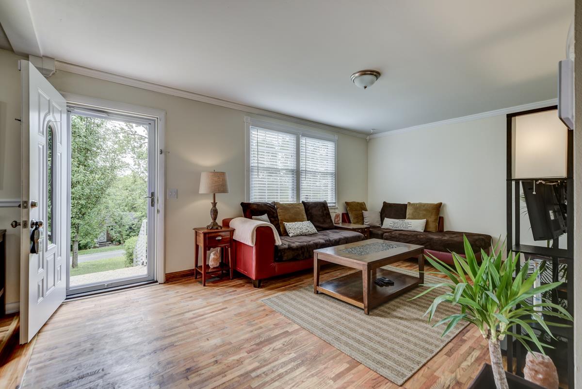 Living Room with Hardwood Floor
