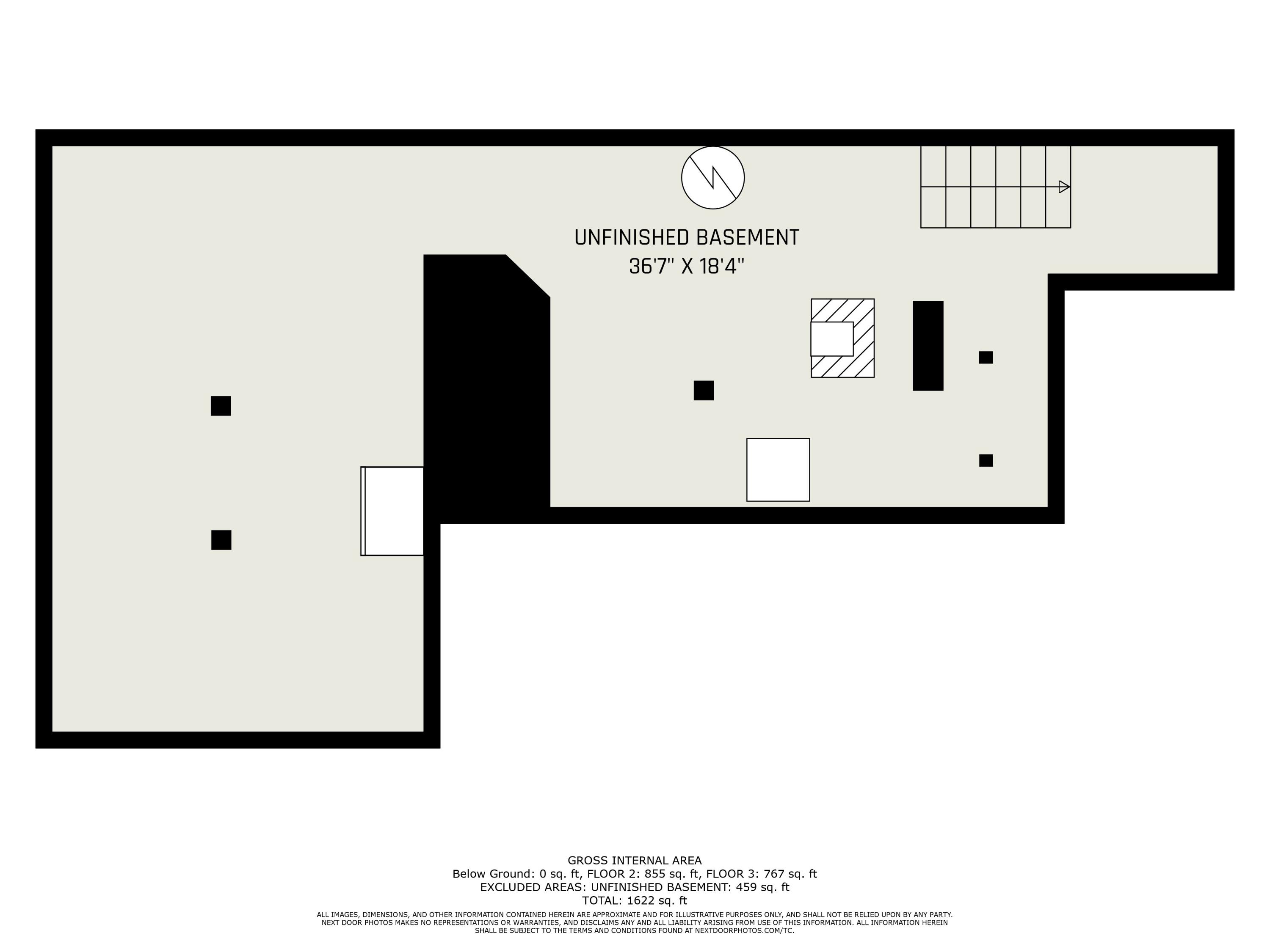 4002 Wellman Road Parma, MI 49269 - Photo 34 of 34 Basement Floor Plan